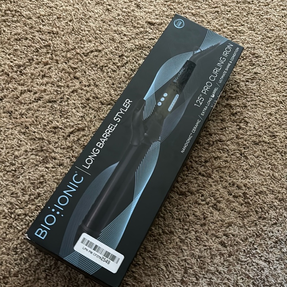perfect condition bio ionic curling iron